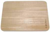 237 CUTTING BOARDS Professional Kiri Wood Cutting Boards Tojiro's cutting boards are manufactured in Niigata, Japan using specially-selected,