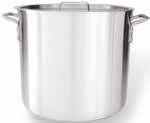 KITCHENWARE ALUMINIUM COOKWARE ALUMINIUM COOKWARE Manufactured from aluminium, CaterChef offers and extensive range of stockpots, boilers, braziers and saucepans.