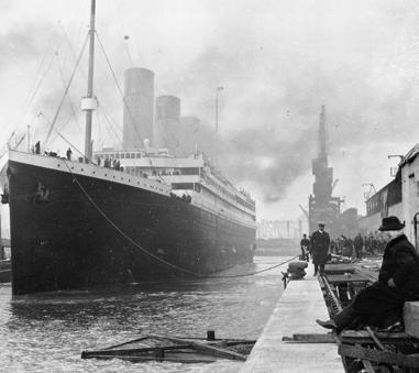 Jack felt lucky to be on the ship s elegant: grand, beautiful first-class: the best-quality and often most expensive way to travel A Huge Job It took 3,000 men nearly three years to build the Titanic.