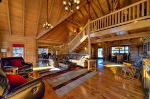 Property Information Executive Summary This spacious, cypress log home is nestled on 2.