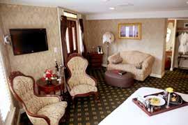 LS LUXURY SUITES WITH PRIVATE OR OPEN VERANDA Our spacious, elegant suites are furnished with authentic Antebellum décor and fabulous antiques providing the warm ambiance of a fine Southern estate