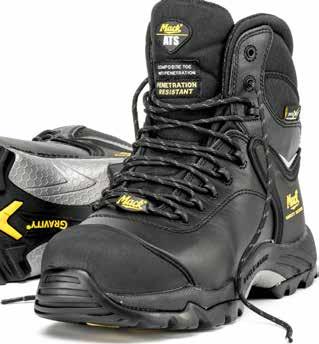 Granite The Granite is the ultimate safety boot with the functional design to match. The Granite is ideal for industries tough on feet and boots.