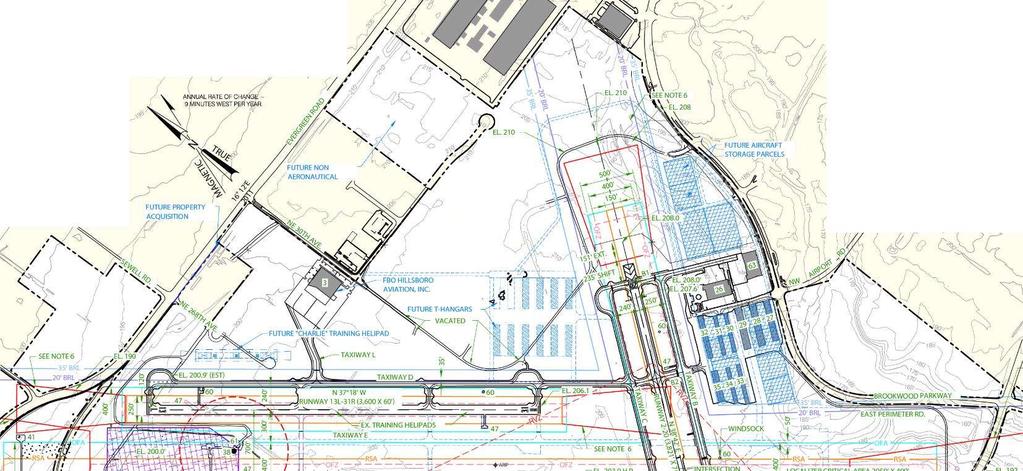 On-Airport Land Use - East 7 Review of the