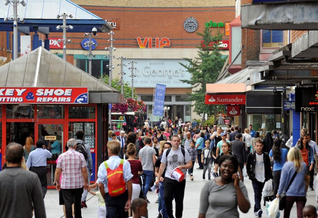 LOCATION Harrow is one of Greater London s major commercial centres.