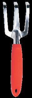 50 DIGGING 51 STAINLESS STEEL SERIES SERRATED TROWEL Ergonomic comfort grip Private label available on 2400+ pieces