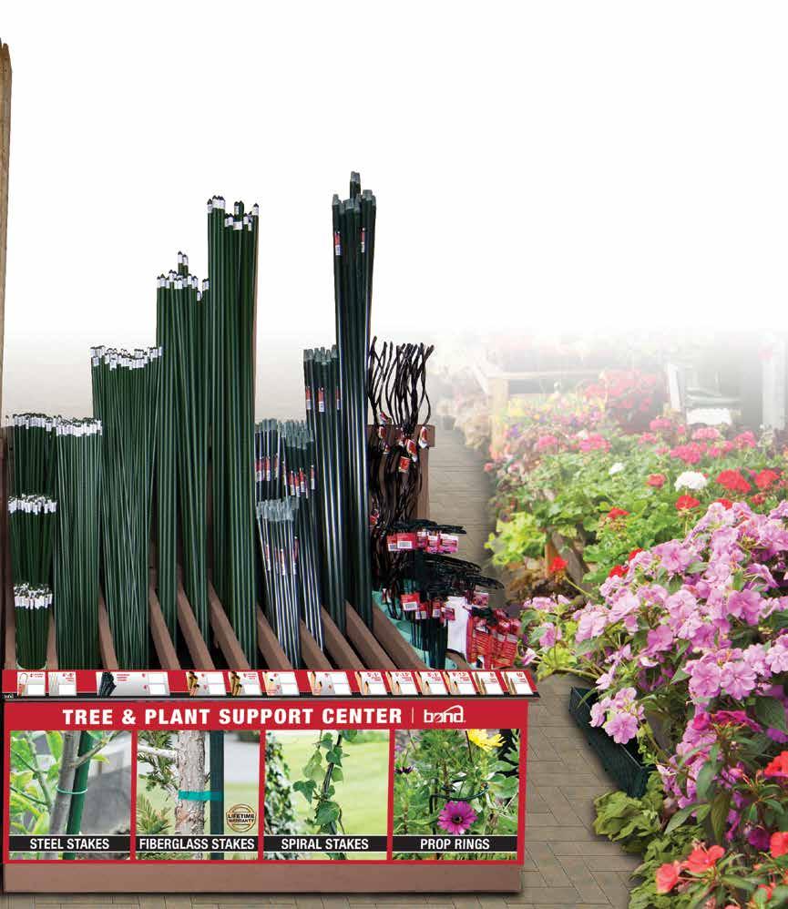 80 DISPLAYS 81 SD655* 6ft. PLANT SUPPORT DISPLAY - NATURAL * Wood Structure Display Included * 72 in. Length x 30 in. Deep MODEL# QTY DESCRIPTION U4803 30 ea 3 pk of 4 ft.
