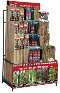 heavy duty packaged bamboo stakes 100 pieces each - 3 ft., 6 ft. super steel stakes 200 pieces each - 5 ft.