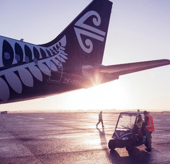 Air New Zealand at a glance 77 Years in operation 16m Passengers carried annually 30 International destinations #1 Corporate reputation in New Zealand 13 Years of consecutive dividend distributions