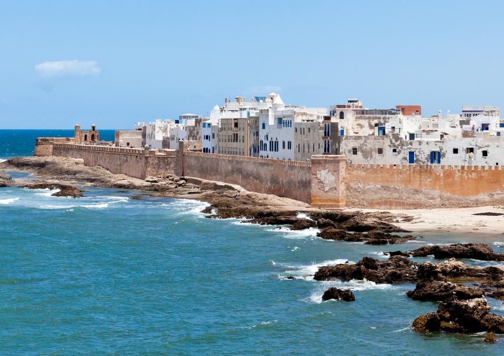 DAY 7 Explore Essaouira Head to the coast and the beautiful town of Essaouira. Beyond the fortified walls lays a beautiful and laid back city.