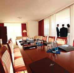 on higher floors of the hotel are suitable for smaller business meetings. The rooms are also suitable for workshops and other forms of group work.