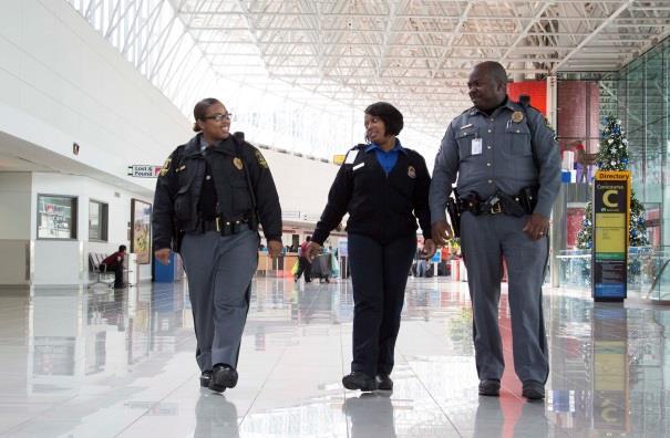 Sometimes TSA Officers do additional screening Officers may wave a