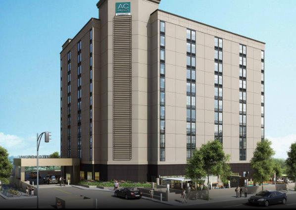 AC Hotel by Marriott Downtown March 2017 Atlanta-based Peachtree Hotel Group acquired the 260-room Holiday Inn Atlanta Downtown Centennial Park.