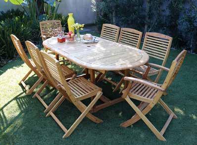long coffee table 100 x 50 x 42cm TIMBER BALI 3 PIECE balcony set HX10671 Foldable table and two