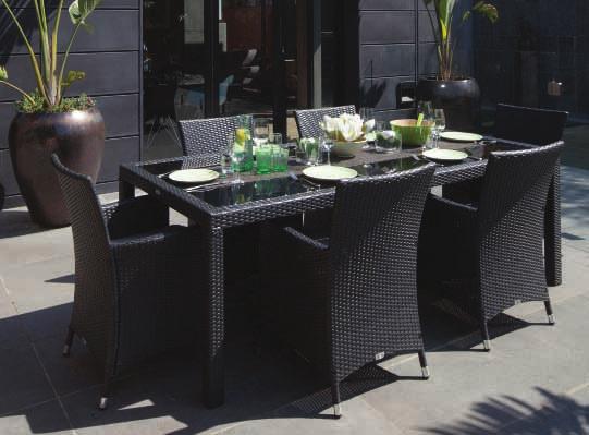 AVAILABLE HX010020LBLK (Table-) HX0020LBLK (Chair-) Rattan Colour: Coffee Ruff ALSO AVAILABLE