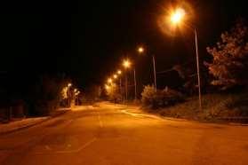 The street lighting in the past Project Strategy for reduction of greenhouse gases emissions through energy efficiency.
