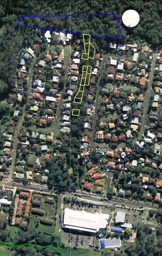 Appendix F: Fox Gully Stewardship Owners, of fourteen properties in O Grady & Arafura Streets, currently support restoration of the Fox Gully wildlife corridor March 2011.