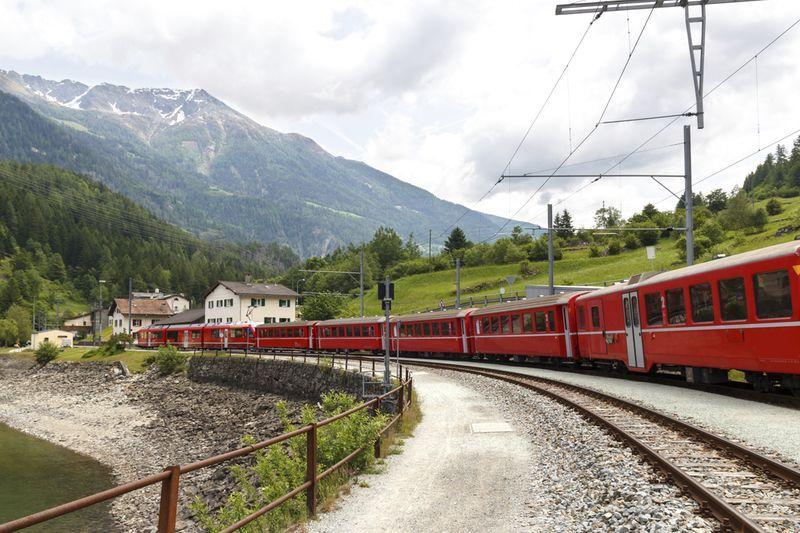 SWISS GLACIER EXPRESS DAY 10 - REICHENBACH FALLS AND MEIRINGEN Included