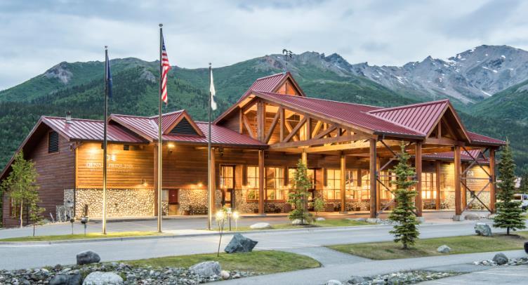 Denali Princess Wilderness Lodge Large, campus-style setting (656