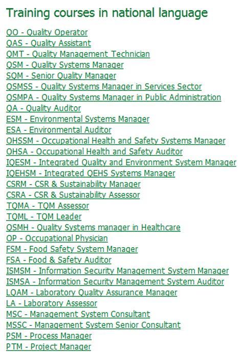 Slika 5. Kategorije za certifikaciju osoba Izvor: http://www.svijet-kvalitete.com/index.php/eoq (2.09.2013.