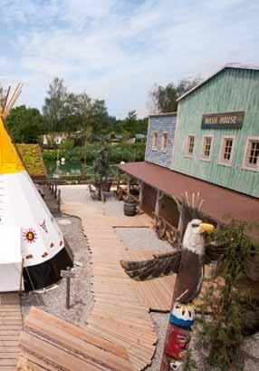 The tepees are heated and have a power outlet and electric light, and there are modern
