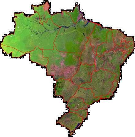 The ER borders on 3 brazilian biomes and at the same time connects theme