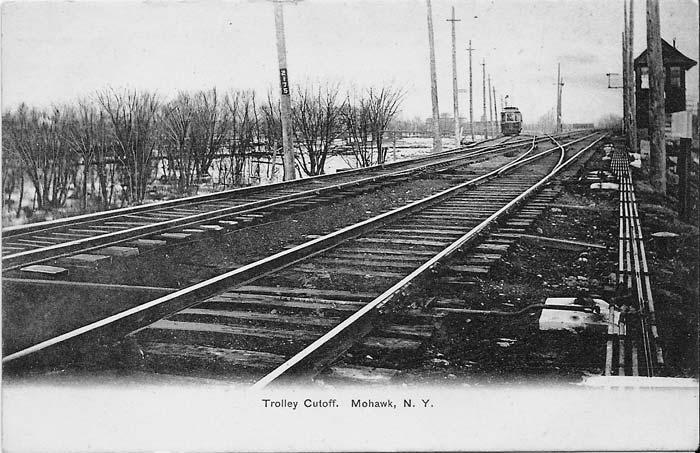 Interesting Pictures Here's where the Utica and Mohawk Valley Railway connected with the West Shore at