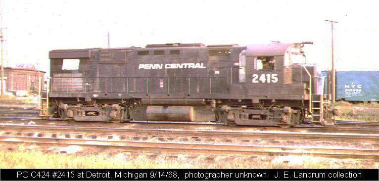 (Found on the background of slide 16) This picture is of part of an old railroad from Penn Central.