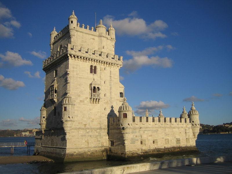 "The Belém Tower (Torre de Belém) was built from 1515 to 1520 in the Portuguese late Gothic style, the