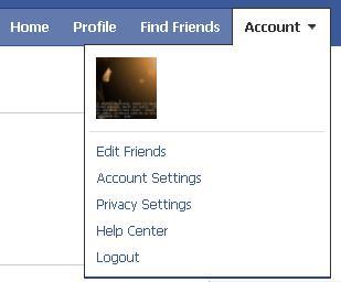 Bab 1: Facebook 11 LANGKAH 6 Privasi Pergi ke Account. Klik pada Privacy Settings.