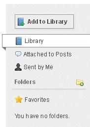 Bab 6: Edmodo 71 Klik ikon Folder. Klik pada kumpulan jika anda ingin berkongsi fail.