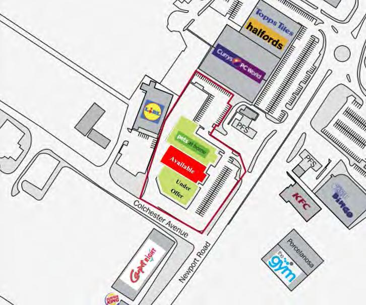 **46,500 cars a day passing the site. Asset management opportunities from 1,500-6,700 sq ft. CARDIFF SEAGAR RETAIL PARK The unit comprises 8,100 sq ft on the ground floor measured on a GIA basis.