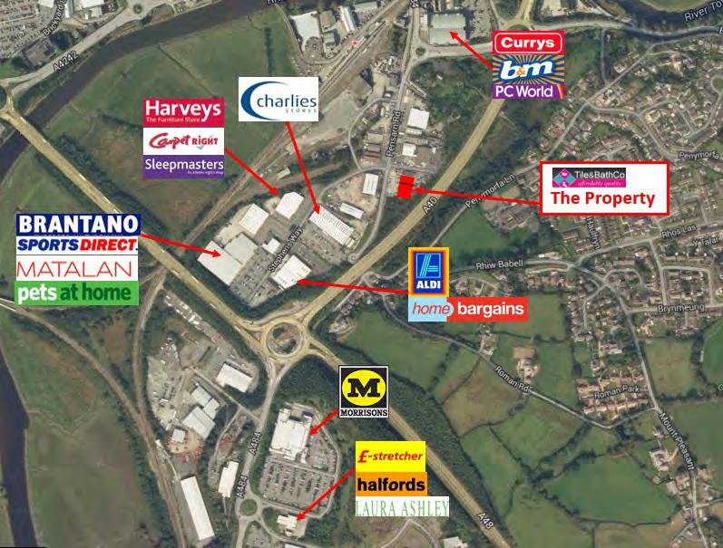 Carmarthen with occupiers including Matalan, Pets at Home, Brantano, Aldi, Currys, B&M, Home Bargains all in close proximity. Leasehold terms on application.