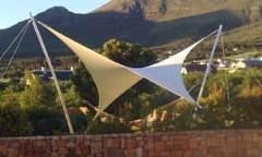Manta Ray - Attractive symmetrical shape for smaller outdoor events like wedding ceremonies etc.