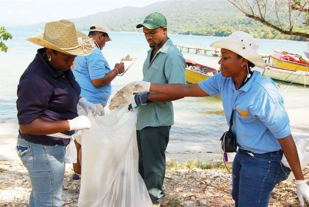 impact on reef Coastal cleanup activities and adoption of needy beaches such as Port Marie Beach where we pay locals to keep