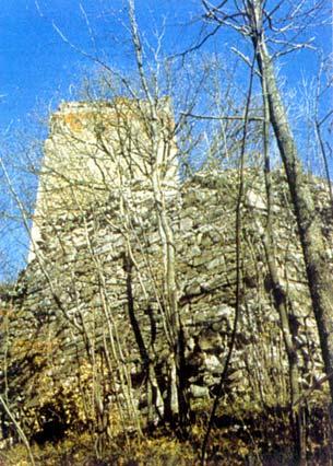 Zidine i kule utvrde Stupčanica Pretpostavlja se da je Donja morala biti znatno bliže Dobroj kući. Prvi je poznati vlasnik oko 1294.