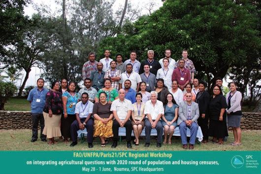 Advancing Statistical Development in the Pacific Island Region Partnership in action Four agencies Fifteen countries Two statistical collections One common goal: Integrate agricultural questions in