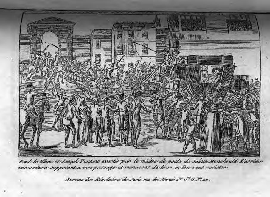 The King s Arrest at Varennes June 22, 1791 No. 102, from 18 10 25 June 1791, p.