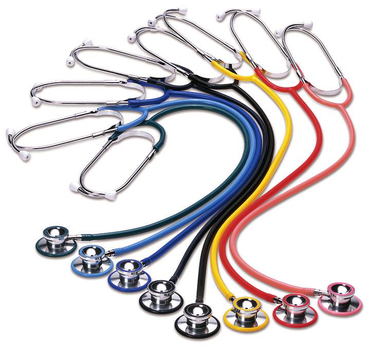 YEARS 1987-2017 Professional stethoscope High sensibility Silver