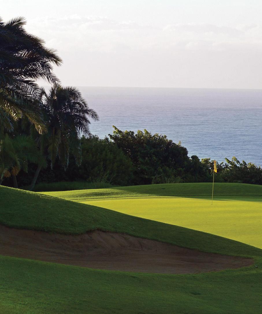 TIME TO TEE-OFF Hit the greens of the world-renowned Wild Coast Sun Championship Golf Course, designed by the legendary Robert Trent-Jones Jnr.