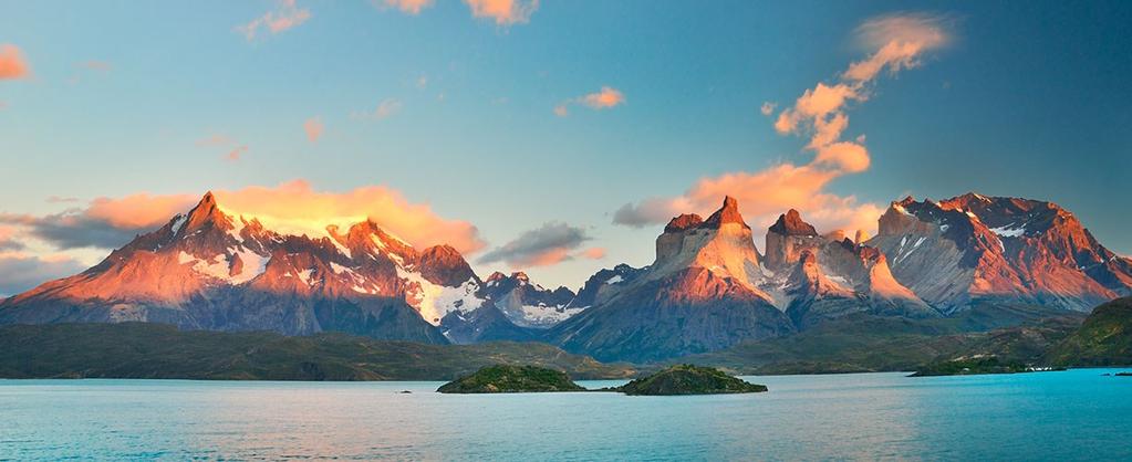 800 554 7016; M-F 8-7, Sat 9-1 CT or speak to your travel professional LUXURY SMALL GROUP JOURNEYS Patagonia: The Last Wilderness 2019 10 Days from $9,395 Limited to 18 guests Marvel at the