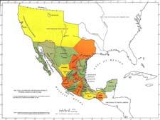 1836: Texas wins the war and gets most of NE Mexico (presentday TX, NM, OK, KS,