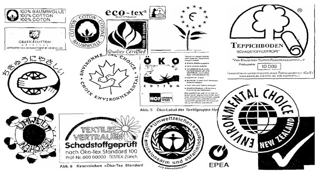 Eco-labels Individual eco-labels need to