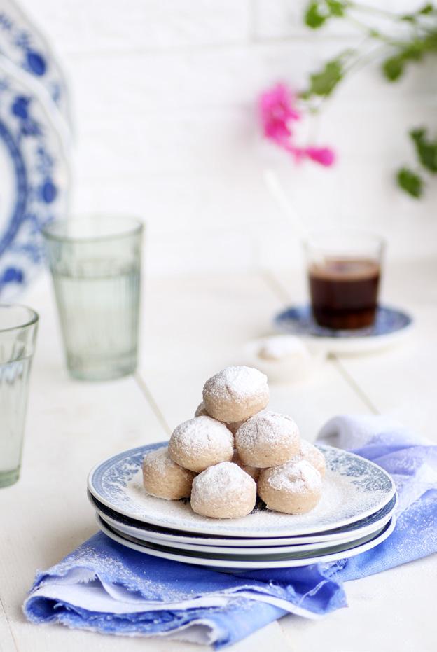 Rosedes Almond paste sweets are another classic Greek treat. Variations in the recipe can be found all over the country.