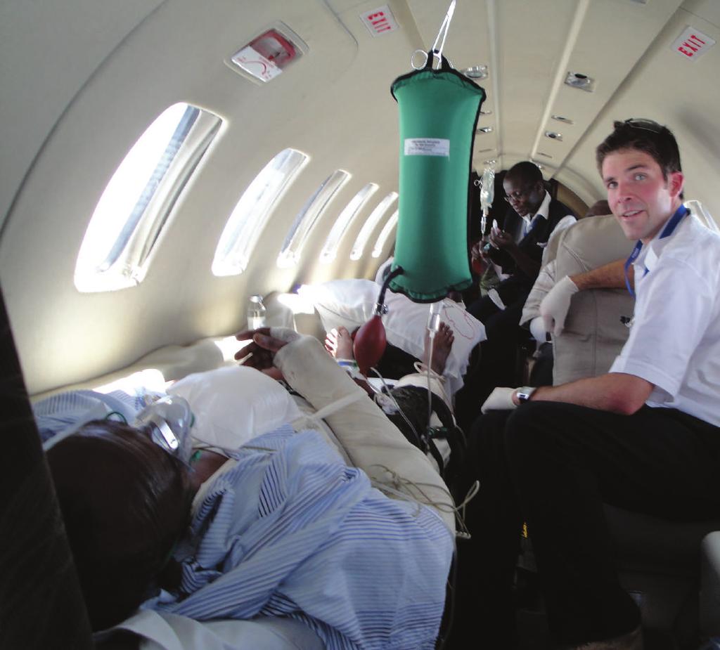 We Offer: AIR EVACUATION SERVICES For your peace of mind, Daigle Tours can obtain Amref