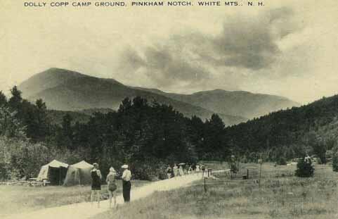 Cover: Youthful campers. Back of photo reads: July 1939 Around campfire at Dolly Copp camp site on a very, very cold night.