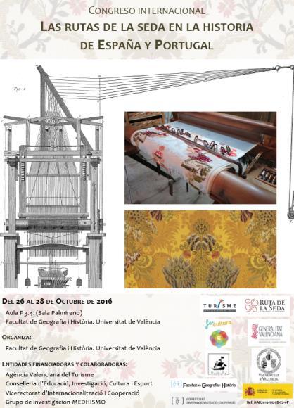 Research and dissemination of existing resources International Silk Congress "The routes of silk in Spain and Portugal" Collaboration with the Universitat de València Cultural tourism projects need