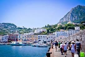 In early 18 th century French Army troops under Napoleon occupied Capri Than British Army ousted the French after which Capri was turned into a powerful naval base.