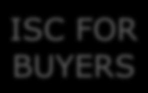 Services for Buyers at the International Suppliers Center ISC B2B