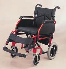 - It comes with standard swing-away elevating legrests, to adapt them to the patient's necessities and comfort.