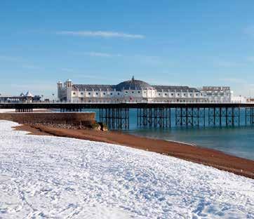 Christmas Day Merry Christmas - Enjoy a leisurely morning and maybe take a stroll along the promenade of Brighton.